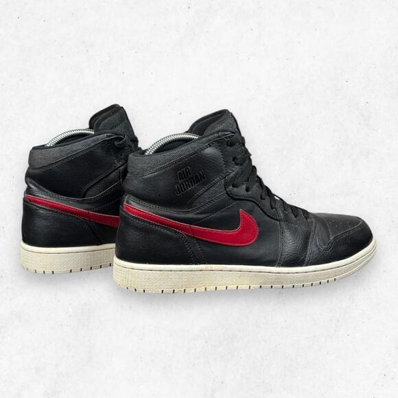 Air Jordan 1 Retro High Rare Air Black Red 332550-012 Men 11.5 Velcro Patches main image 4